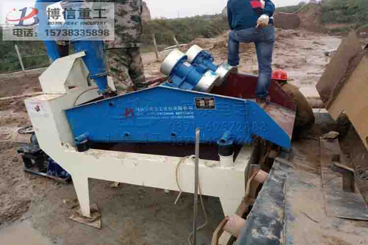 甘肅、廣西、新疆等多地客戶現場細砂回收機成功運營案例
